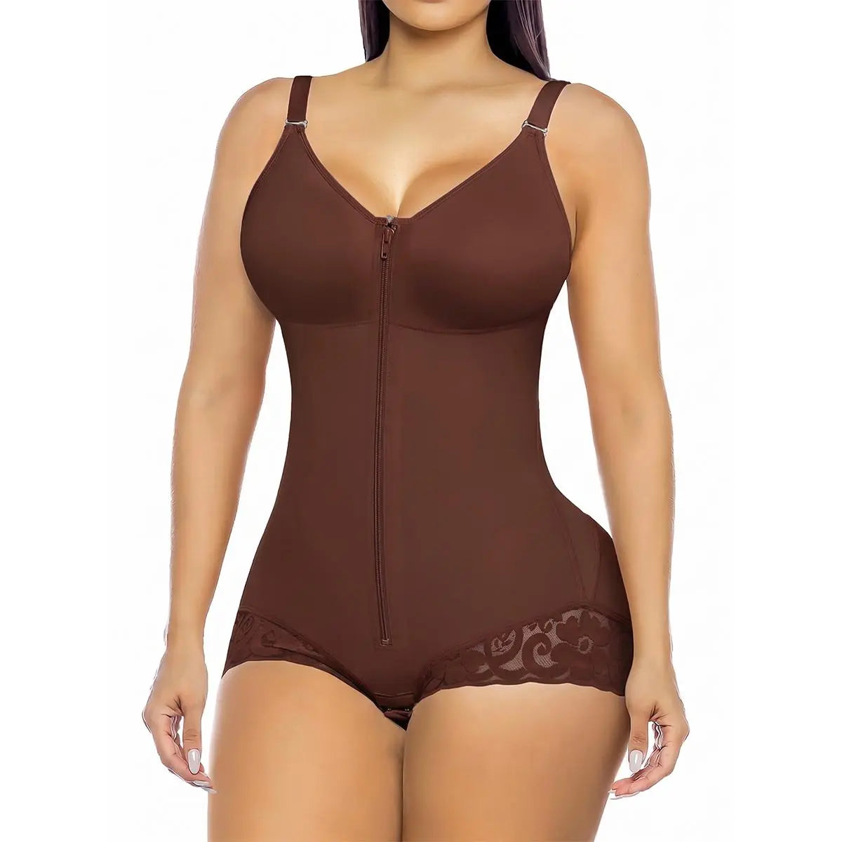 Overbust Fajas Colombianas Shapewear for Women Tummy Control Brief Shaper Girdles Compression Garment