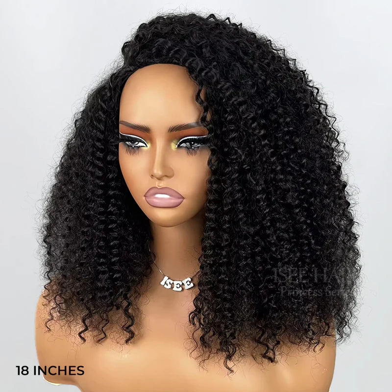 Coily Curly Half Wig - Wear & Go Flip-Over