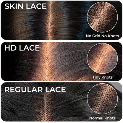 9x6 M-Cap Silky Straight HD Lace Glueless Wig