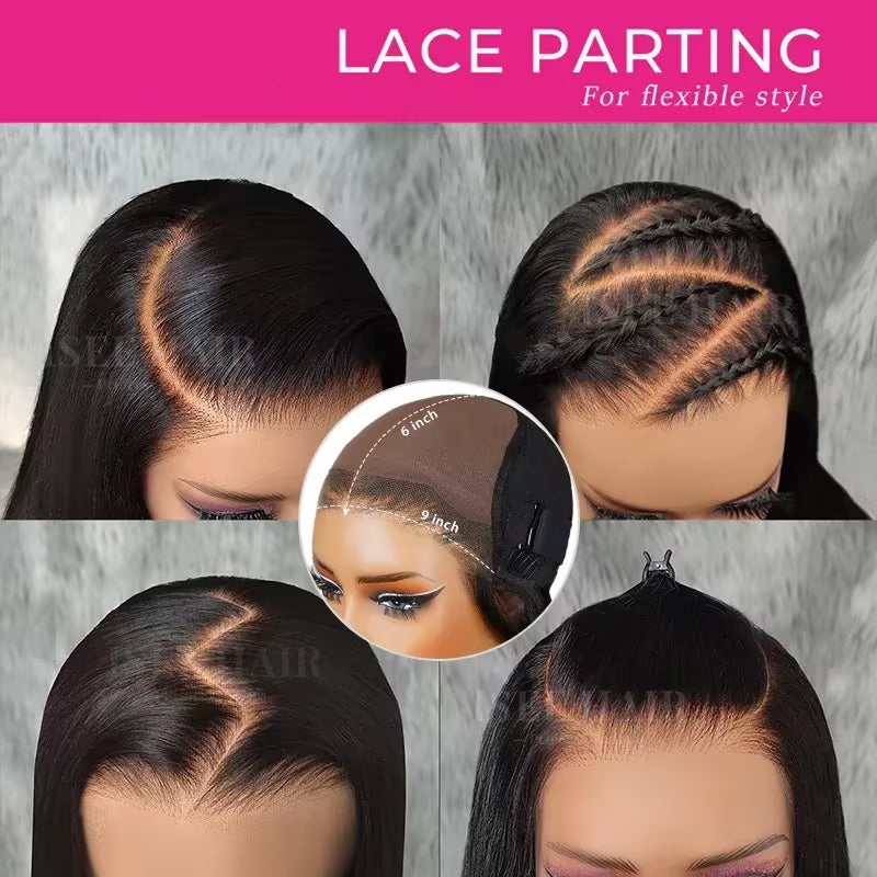 9x6 M-Cap Deep Curly HD Lace Glueless Wig