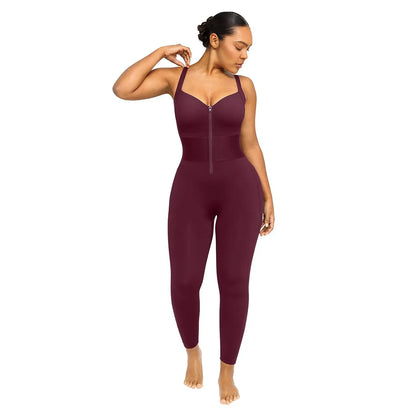 Waistband Shaping Jumpsuit Shapewear Comfortable Womenswear with Hourglass Figure Enhancement & Adjustable Straps Sales