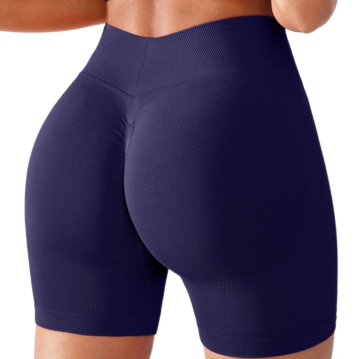 Lycra Fabric Butt Lifting No Front Seam High-Waisted Breathable Yoga Pants Tummy Control Seamless Gym Running Leggings