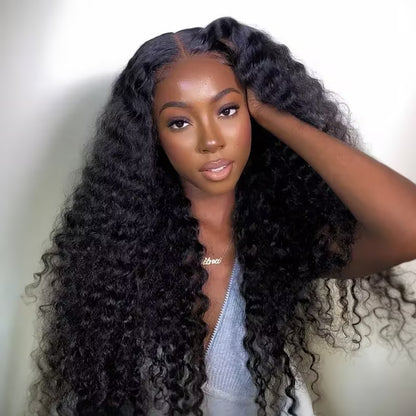 9x6 M-Cap Deep Curly HD Lace Glueless Wig
