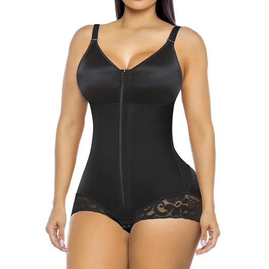 Overbust Fajas Colombianas Shapewear for Women Tummy Control Brief Shaper Girdles Compression Garment