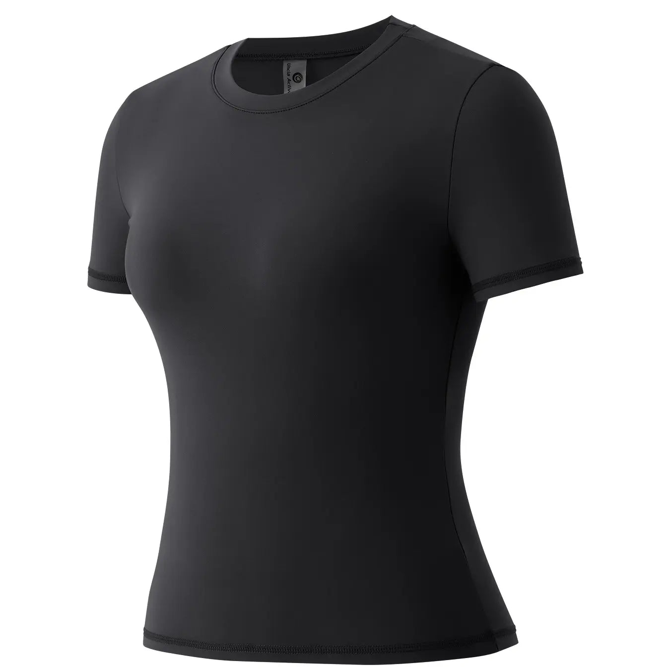 Women's Solid Round Neck Short Sleeve Athletic T-Shirt - 2 Piece Matching Gym Sets, Casual Sportswear for Indoor & Outdoor Fitness, Women's Clothes, Clothing summerwins Try it,travel essentials,camping essentials