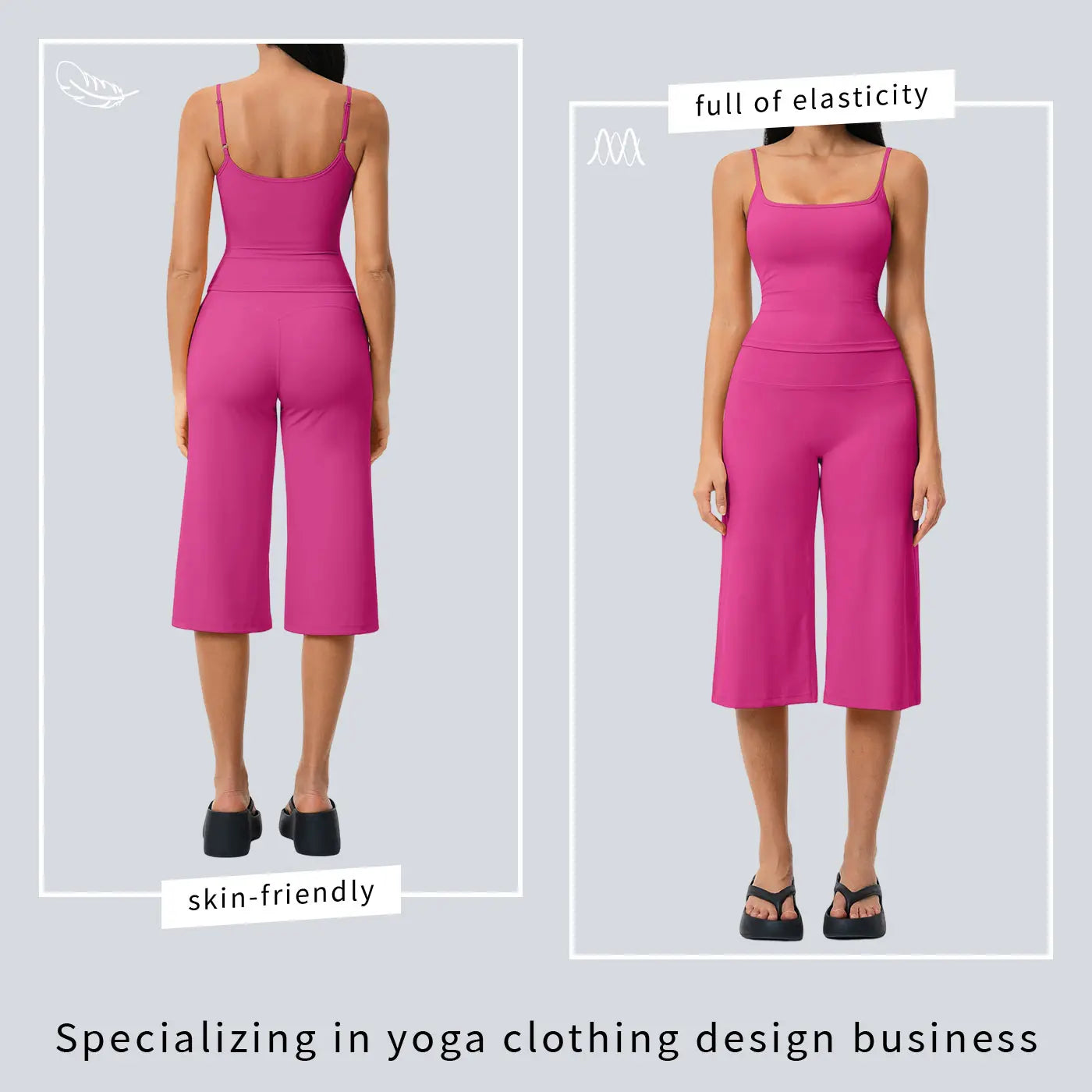 Gym Outfits for Women, 2 Piece Brushed Quick-Dry Yoga Set with Strappy Back Tank Top & High-Waisted Shorts, Fashion Apparel,travel essentials,camping essentials, Trending, Women's Clothes
