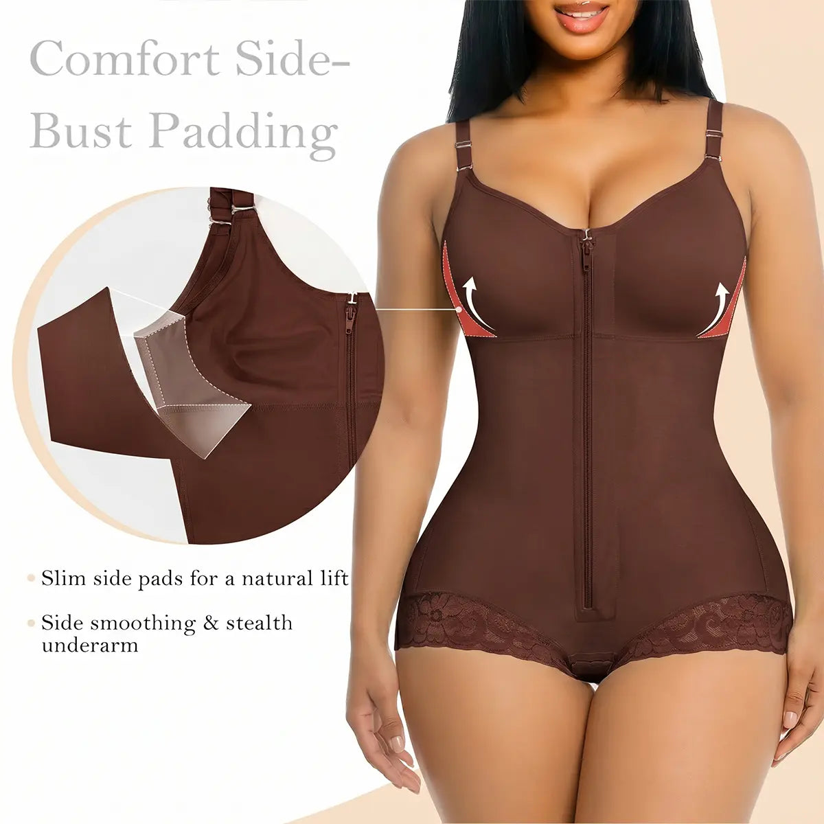 Overbust Fajas Colombianas Shapewear for Women Tummy Control Brief Shaper Girdles Compression Garment