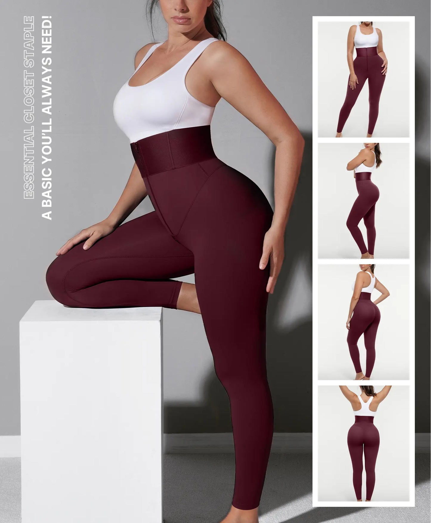 Waistband Shaping Leggings Womenswear Sales