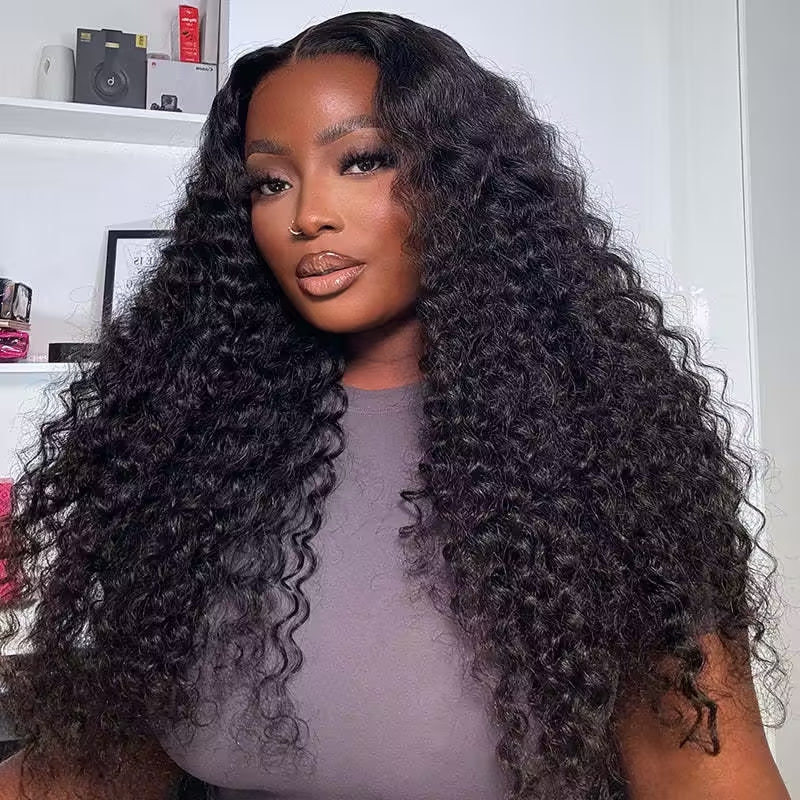 9x6 M-Cap Deep Curly HD Lace Glueless Wig