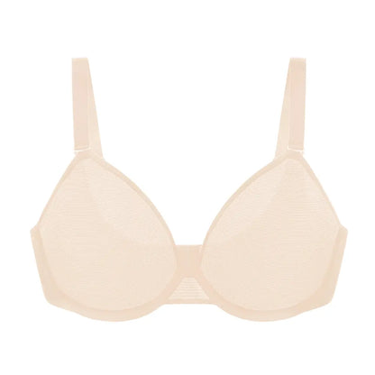 Leopard Wild Unlined Plus Size Breathable Soft Mesh No Padding Underwire Women Bra Halter Top Bra Womenswear Vneck