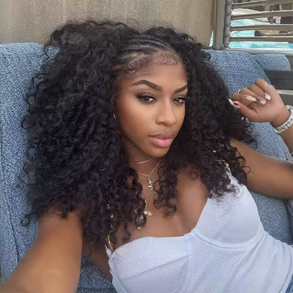Coily Curly Half Wig - Wear & Go Flip-Over