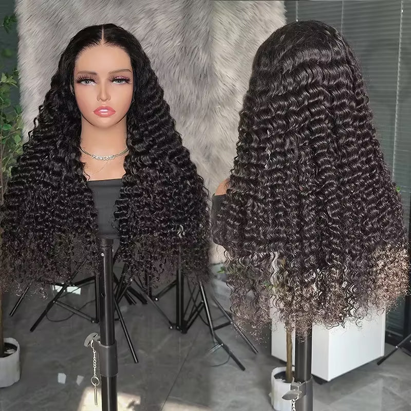 9x6 M-Cap Deep Curly HD Lace Glueless Wig