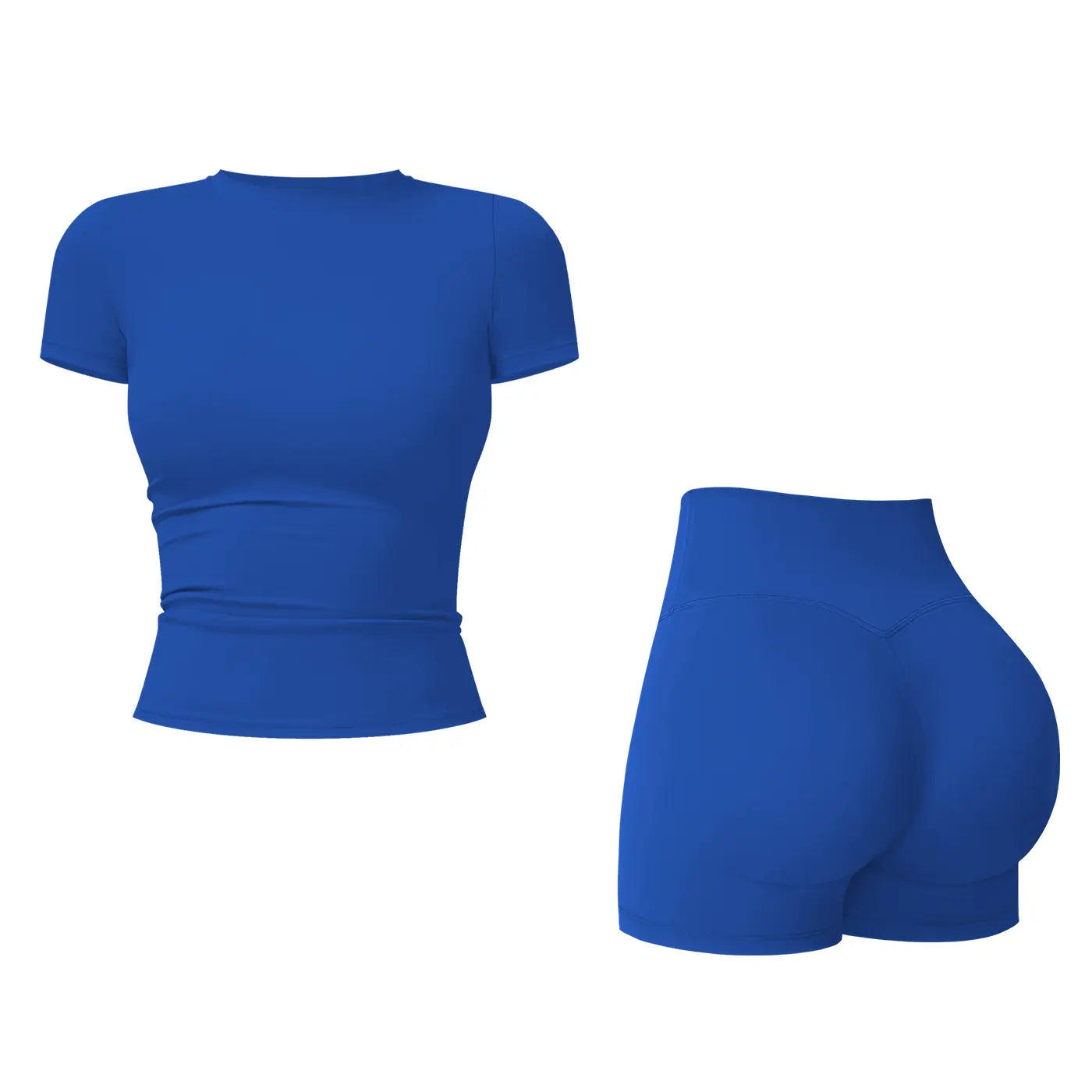 2-Piece Boat Neck Open-Back Workout Set, Shaping Support, Breathable Quick-Dry, Yoga, Gym, Athletic Women’s Backless Tank Top Set, Sports Fitness Wear with Tummy Control Sweat Suit, Two Piece Set Women,travel essentials,camping essentials