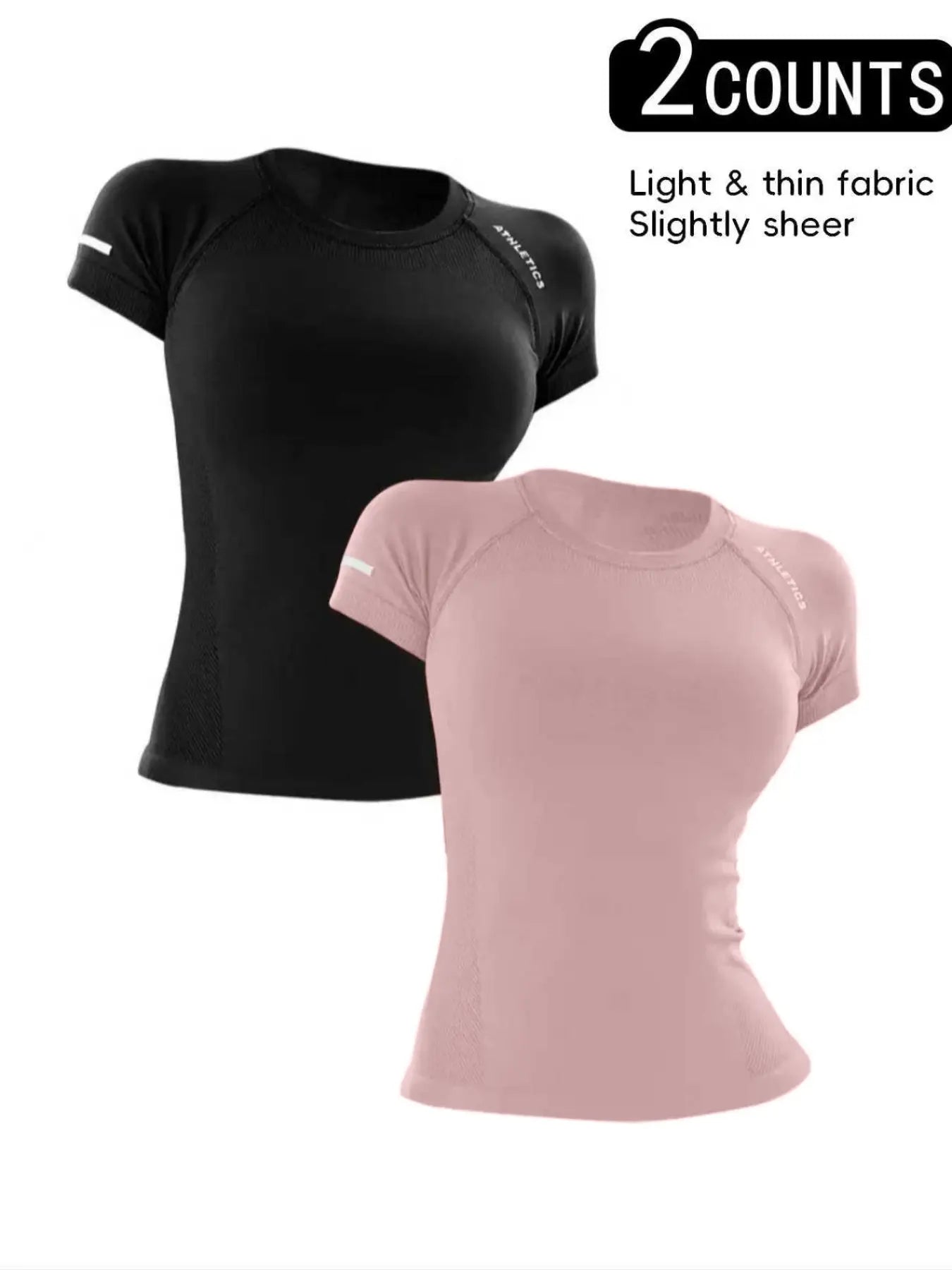 Women's Yoga Letter Round Neck Sport Short Sleeve T-Shirt, High Stretch Athletic Breathable Fitness Running Yoga Wear, All Seasons Casual Top