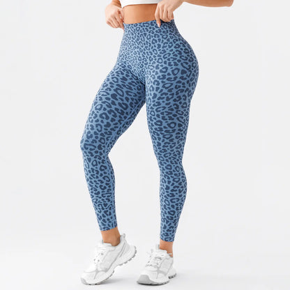Lycra Fabric Butt Lifting No Front Seam High-Waisted Breathable Yoga Pants Tummy Control Seamless Gym Running Leggings