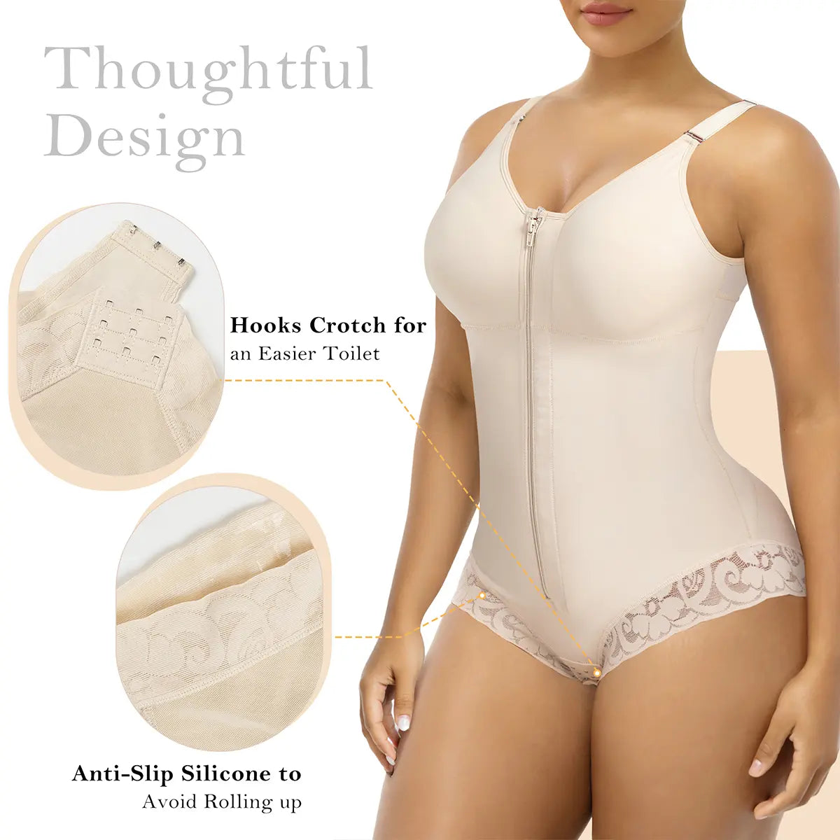 Overbust Fajas Colombianas Shapewear for Women Tummy Control Brief Shaper Girdles Compression Garment