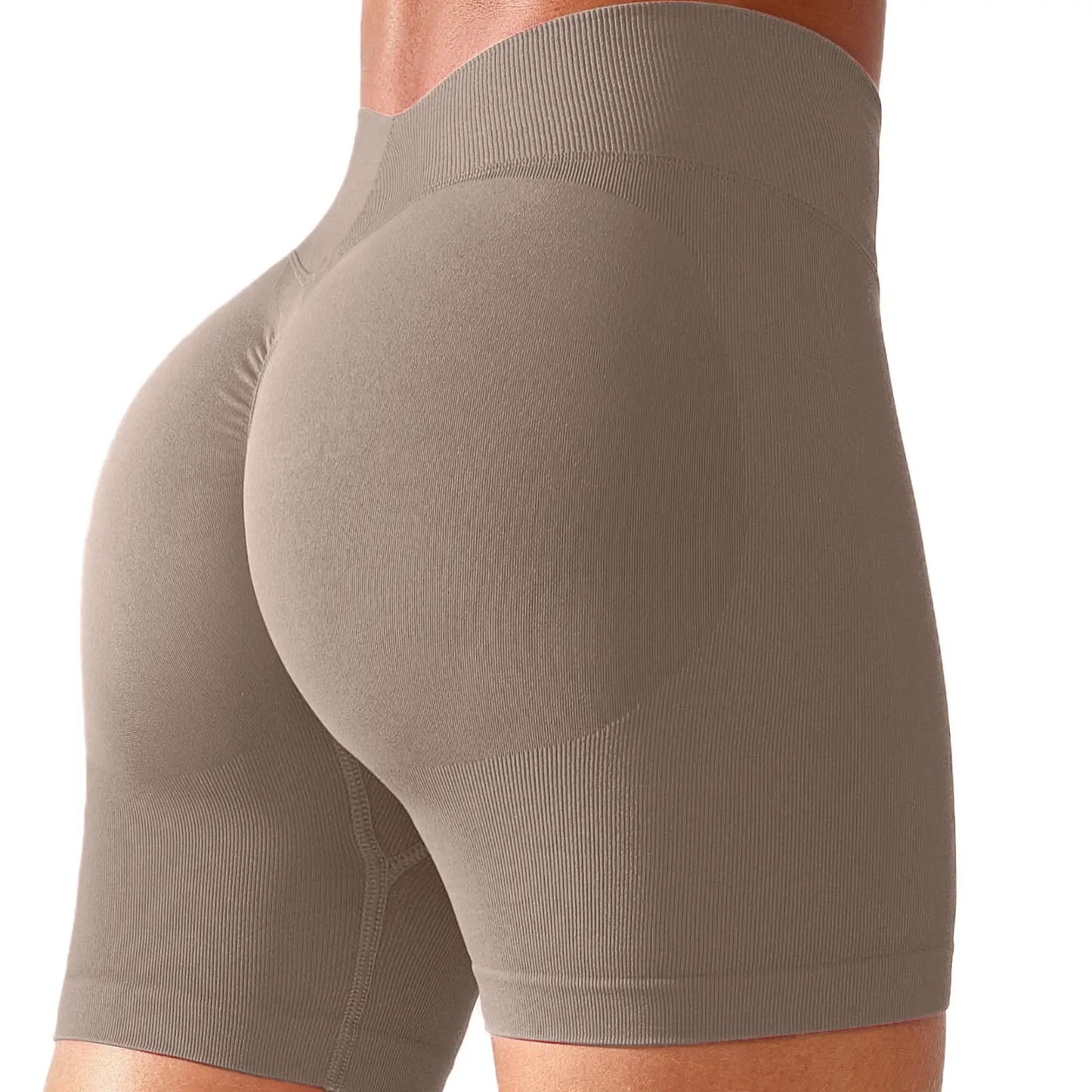 Lycra Fabric Butt Lifting No Front Seam High-Waisted Breathable Yoga Pants Tummy Control Seamless Gym Running Leggings