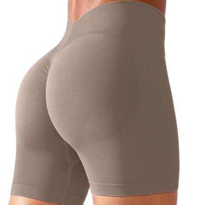Lycra Fabric Butt Lifting No Front Seam High-Waisted Breathable Yoga Pants Tummy Control Seamless Gym Running Leggings