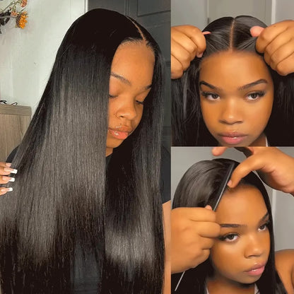 Wear & Go V5 Straight HD Lace Glueless Wig