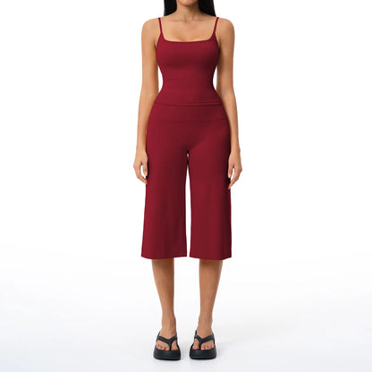 Gym Outfits for Women, 2 Piece Brushed Quick-Dry Yoga Set with Strappy Back Tank Top & High-Waisted Shorts, Fashion Apparel,travel essentials,camping essentials, Trending, Women's Clothes