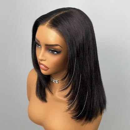 9x6 T-Part Yaki Straight Bob Glueless Wig